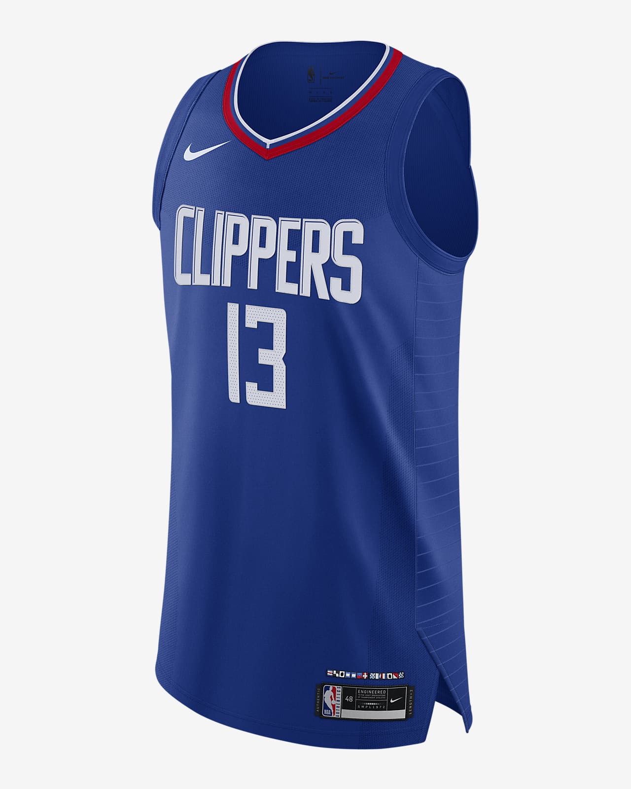 George Clippers Icon Edition 2020 Nike NBA Authentic Jersey. Nike.com
