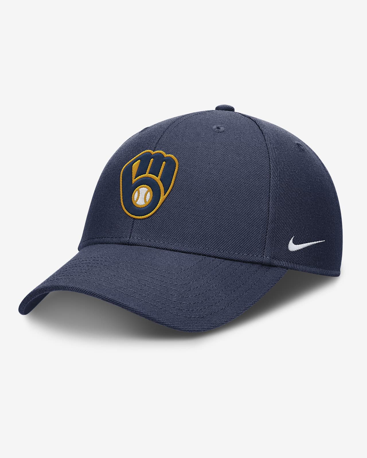 Milwaukee Brewers Evergreen Club Men's Nike Dri-FIT MLB Adjustable Hat