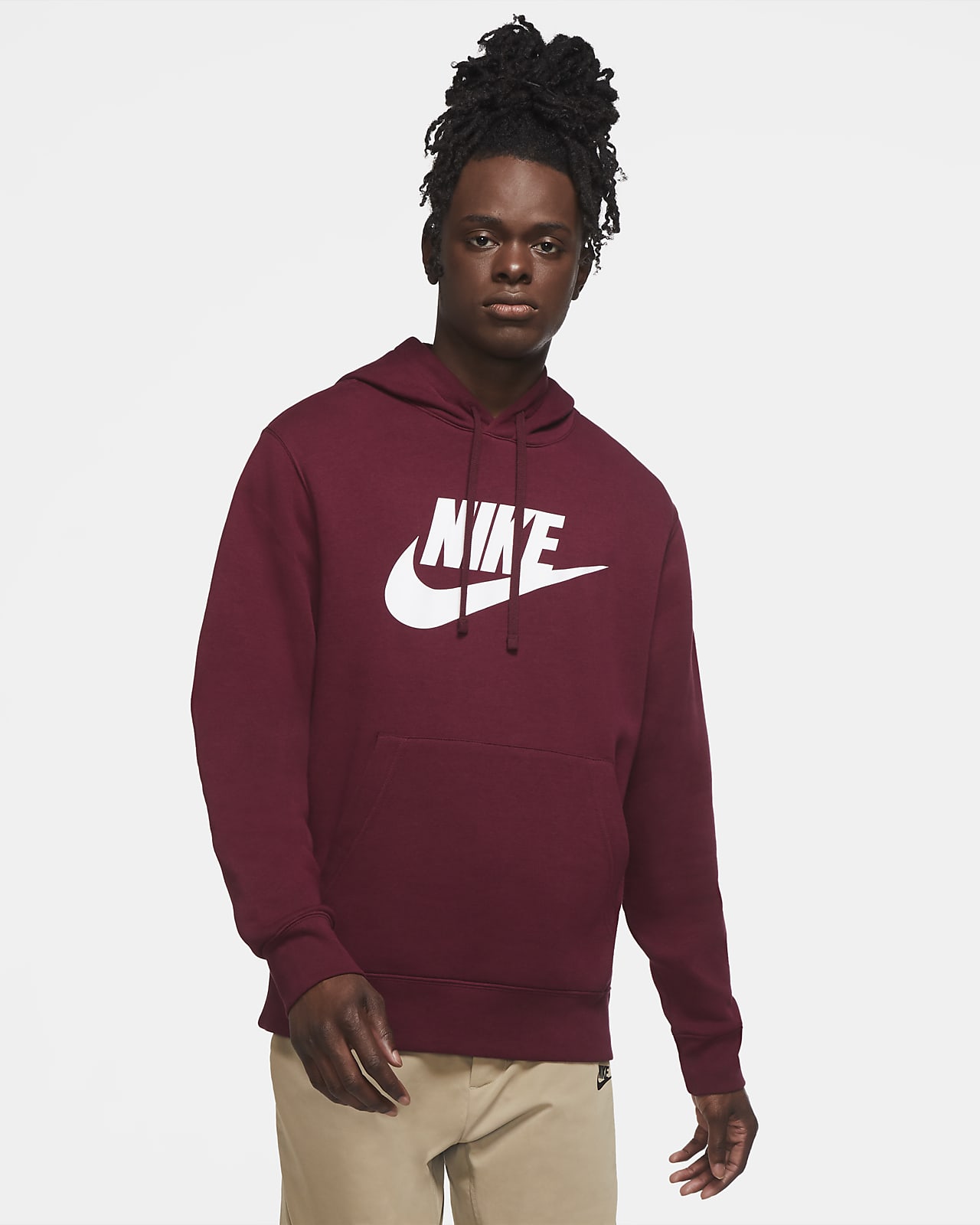 Sudadera con capucha sin cierre con estampado para hombre Nike Sportswear  Club Fleece. Nike.com