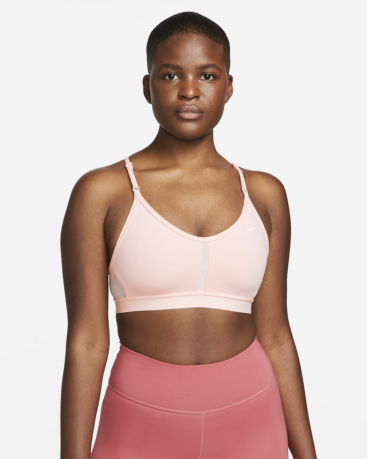 nike indy bra v neck