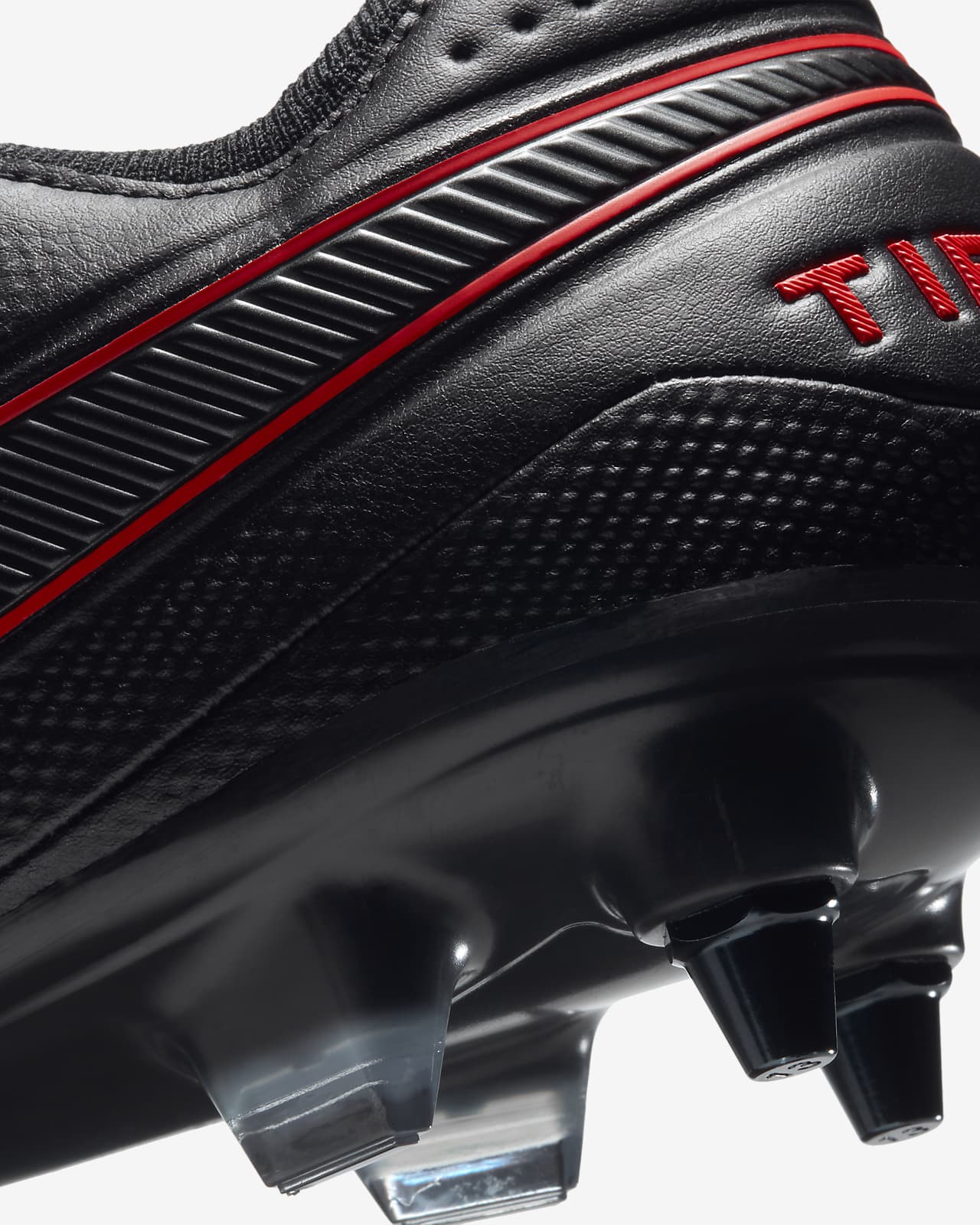 nike tiempo black sg