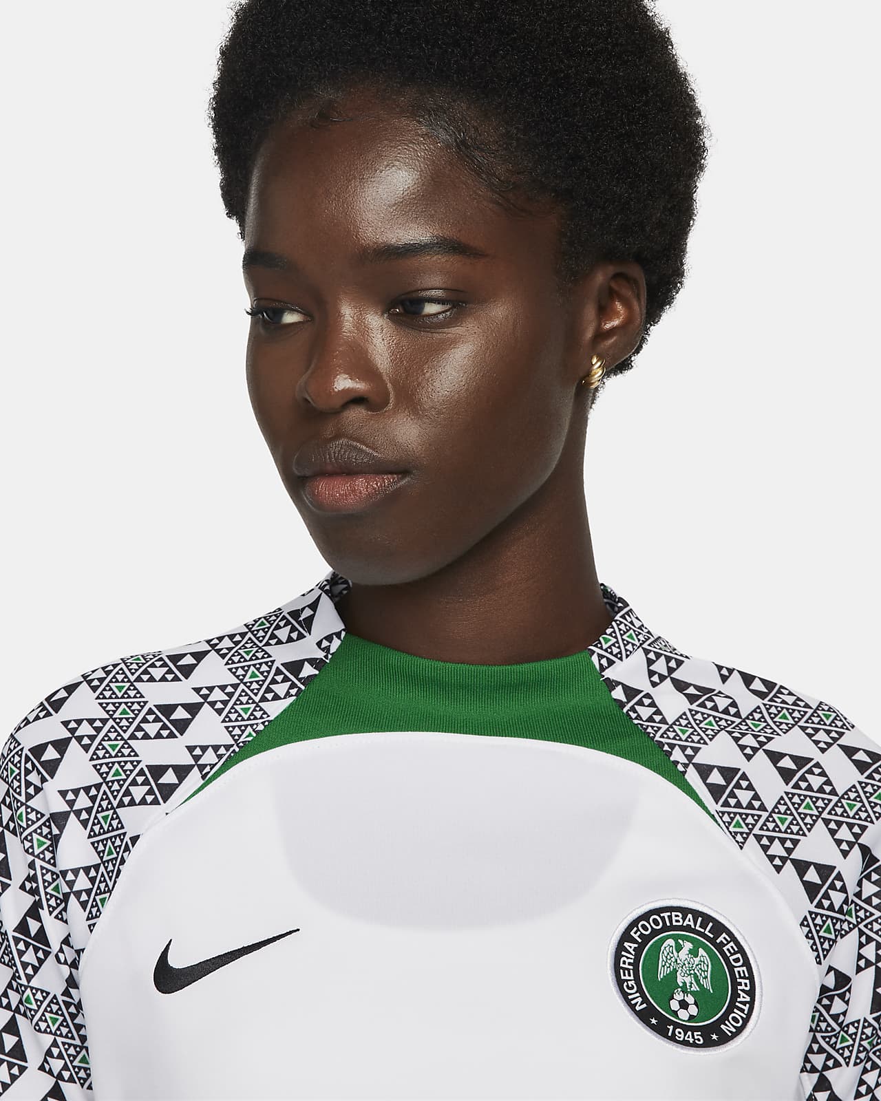huella Transición Detector Segunda equipación Stadium Nigeria 2022/23 Camiseta de fútbol Nike Dri-FIT  - Mujer. Nike ES