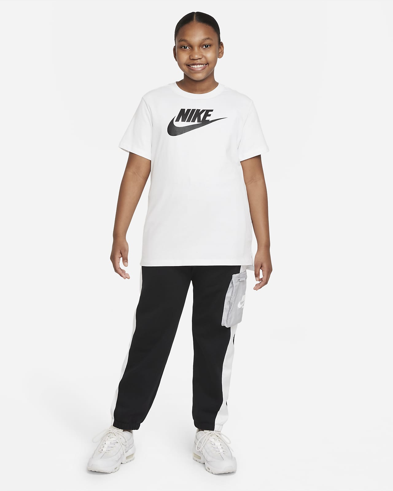Verdorde Dubbelzinnigheid Voorspeller Nike Big Kids' (Girls') T-Shirt (Extended Size). Nike.com