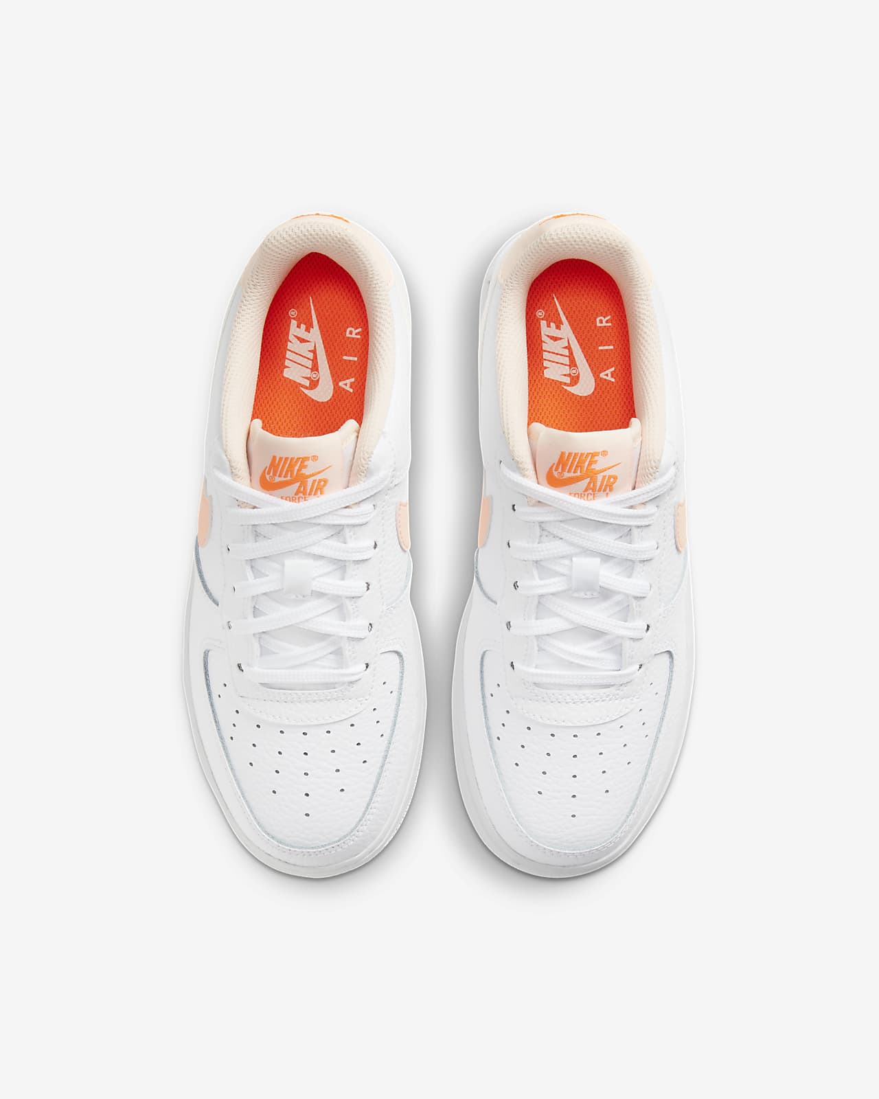 orange air force 1 kids