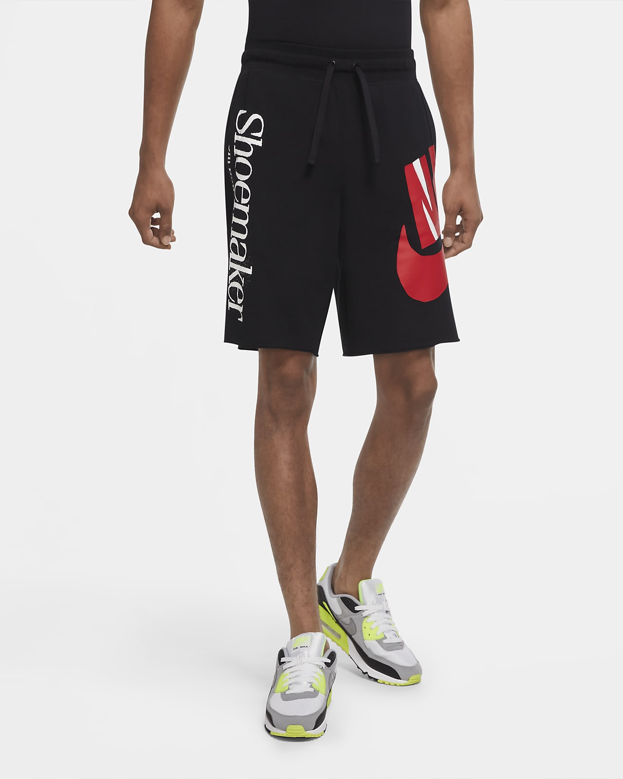 nike sportswear heritage fleece shorts