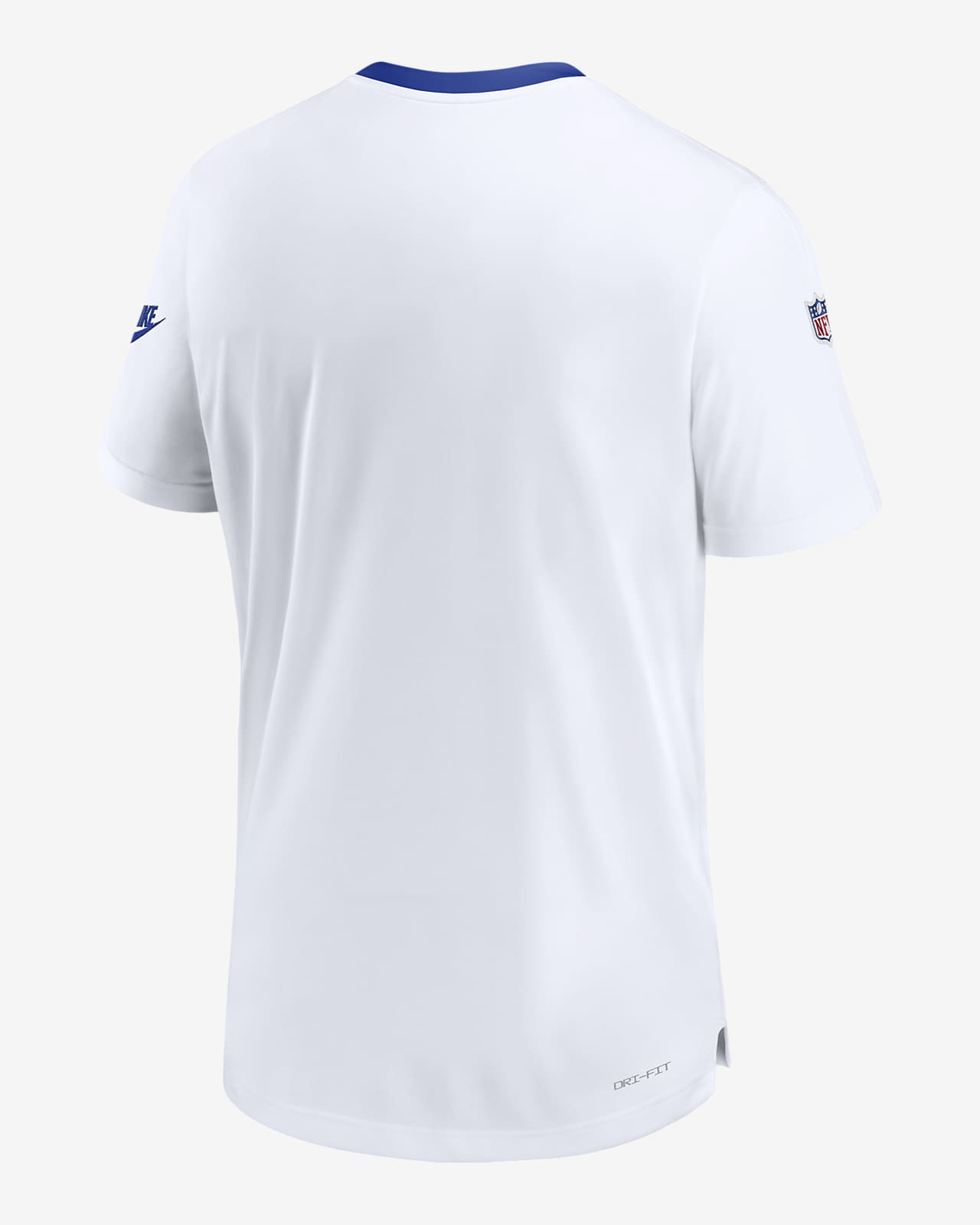 New England Patriots White Dri-Fit Polo by Nike