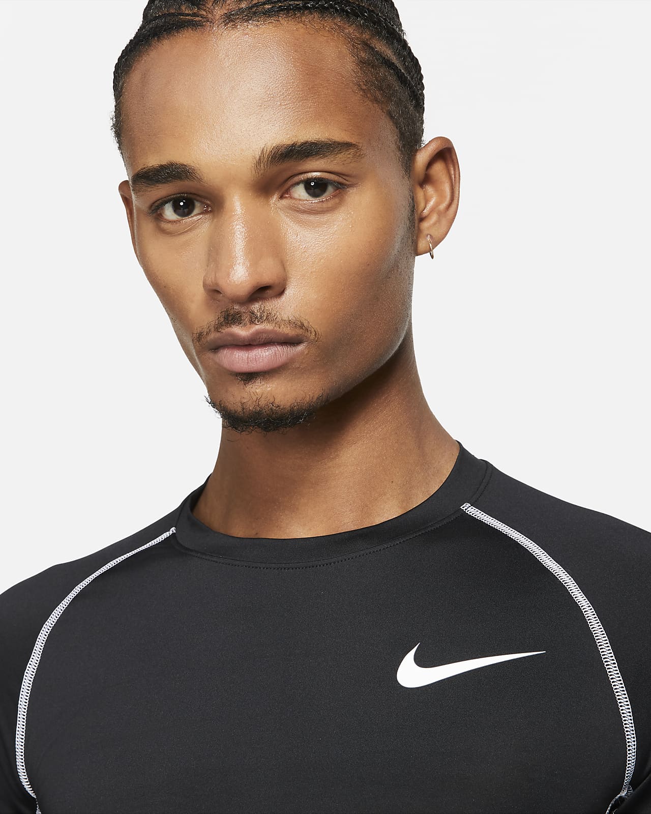 nike pro running top