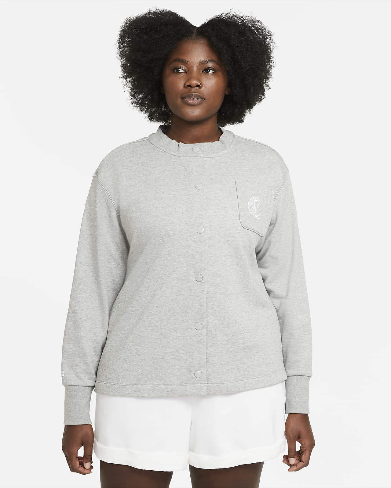 nike plus size cardigan