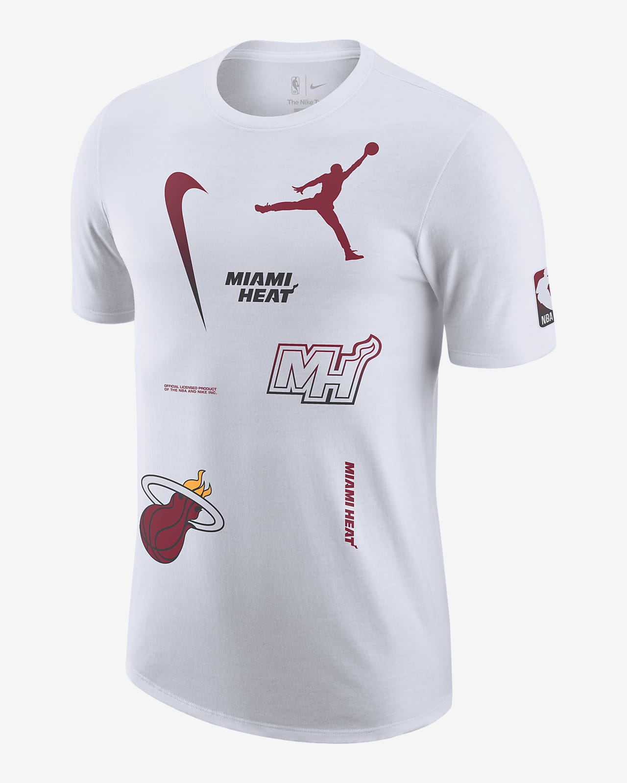 miami heat short sleeve jersey