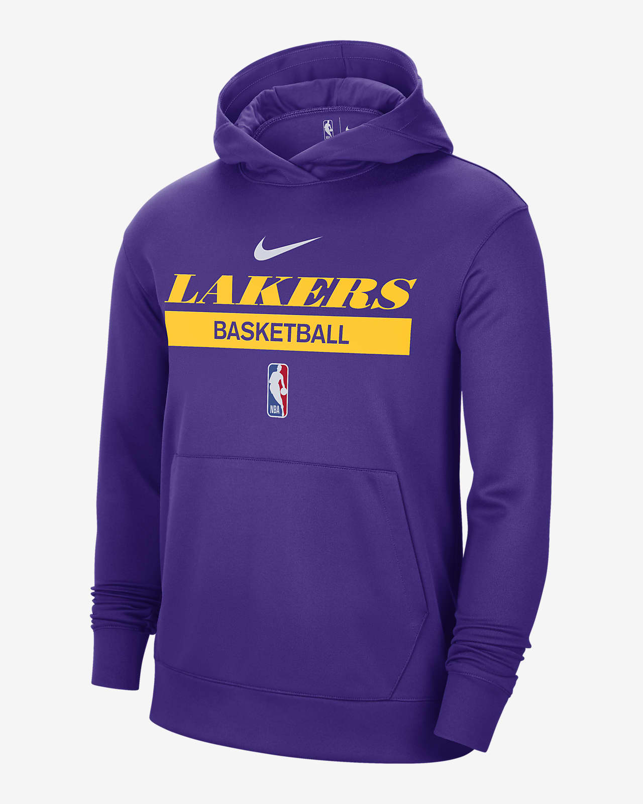 Los Angeles Lakers Spotlight Men's Nike Pullover Hoodie. LU