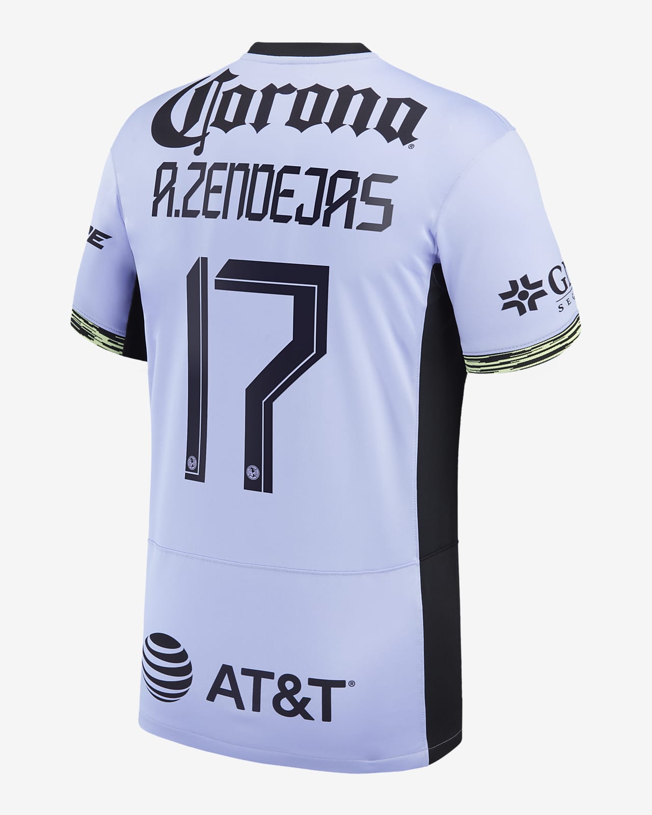 Alejandro Zendejas Club America 2023/24 Stadium Third Men's Nike Dri-FIT  Soccer Jersey