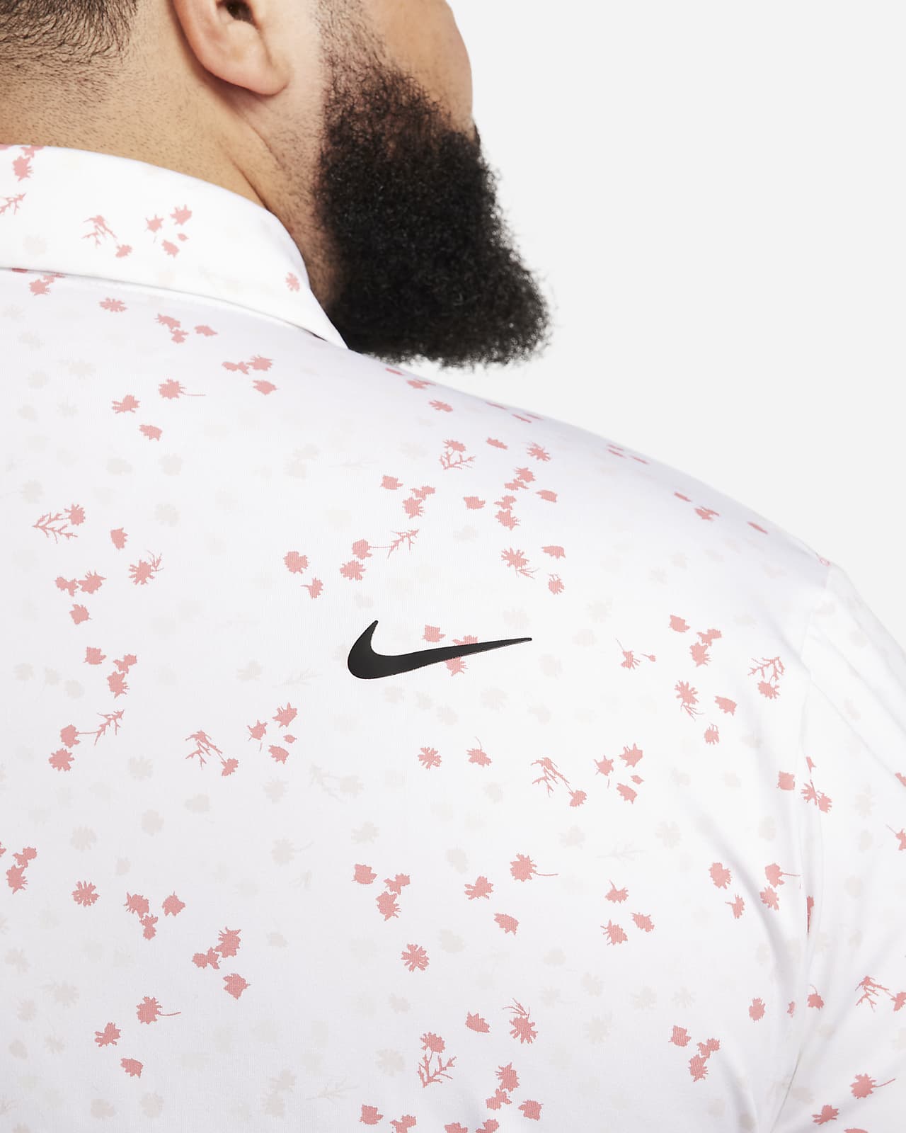 nike flower polo