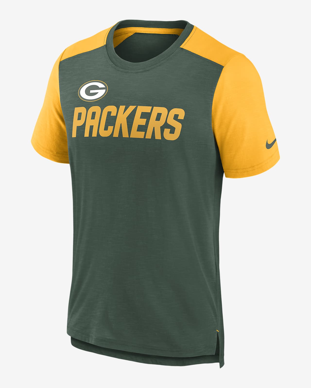 Nike Color Block Team Name (NFL Green Bay Packers) Men's T-Shirt. Nike.com