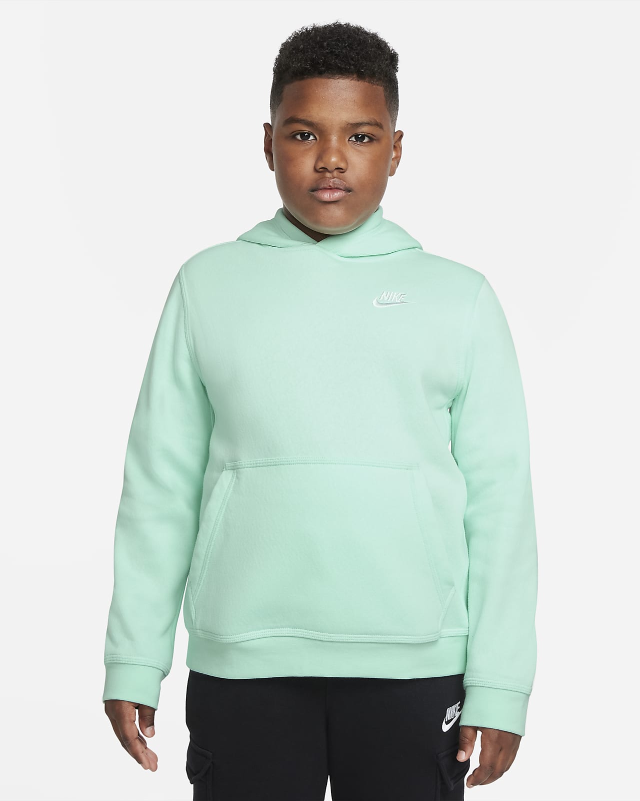 nike sportswear club fleece pistachio