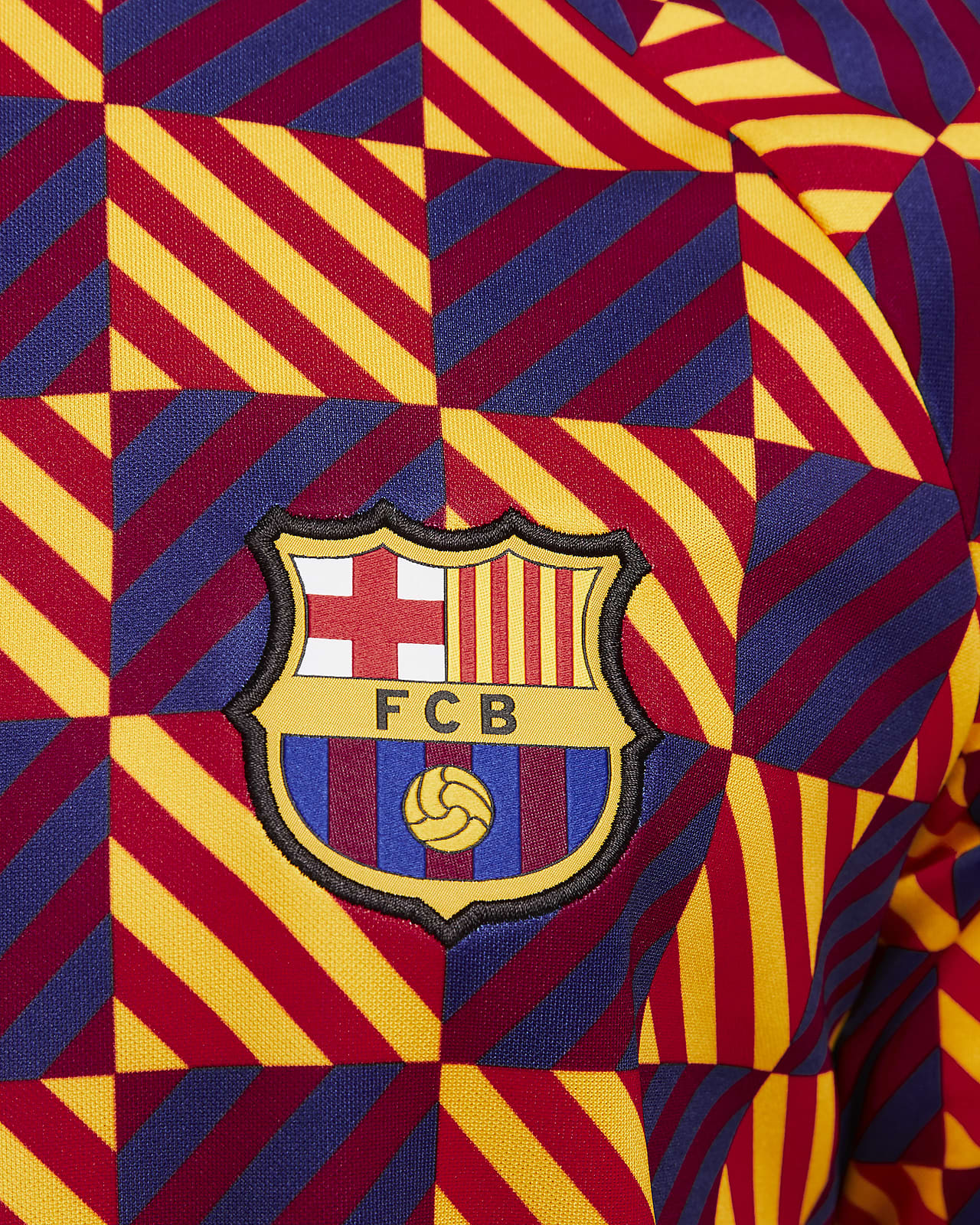 Barcelona 2023 Pre-Match Men's Nike Dri-FIT Soccer Top Medium