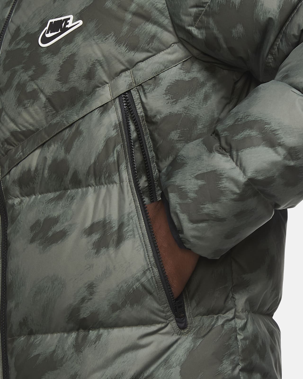 nike down fill windrunner shield gilet