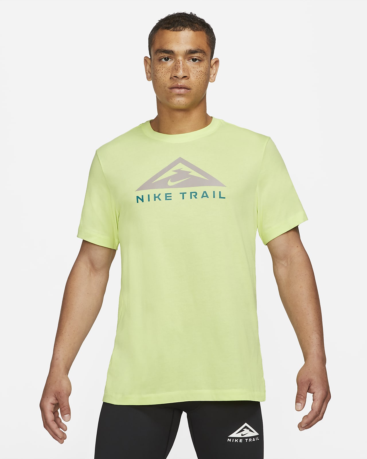 T-shirts Ã  manches courtes Nike Dri-Fit Short Sleeved Tee Trail Black
