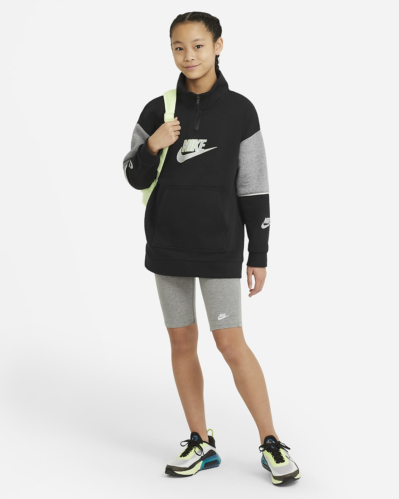 nike zip pullover