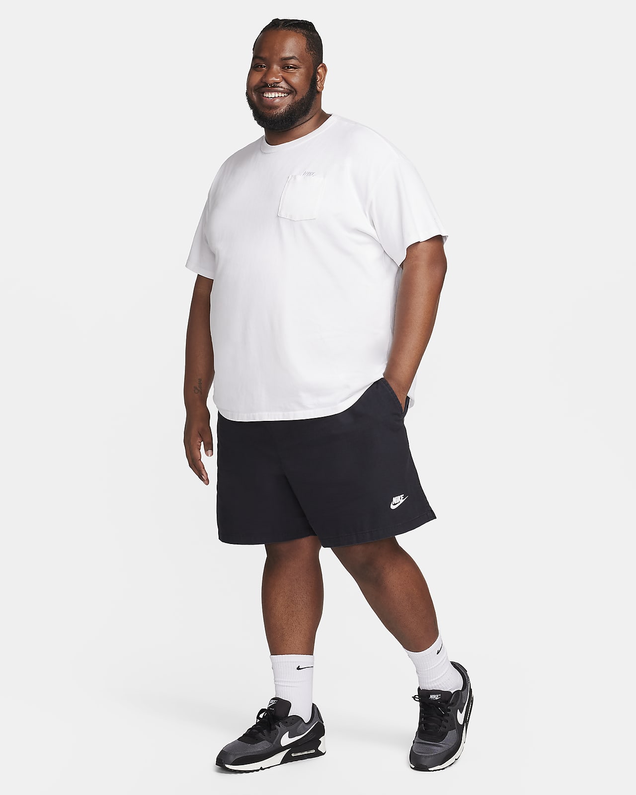 Nike Club Men's Woven Washed Flow Shorts. Nike.com