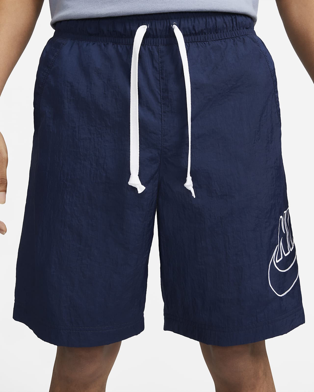 nike alumni shorts blue