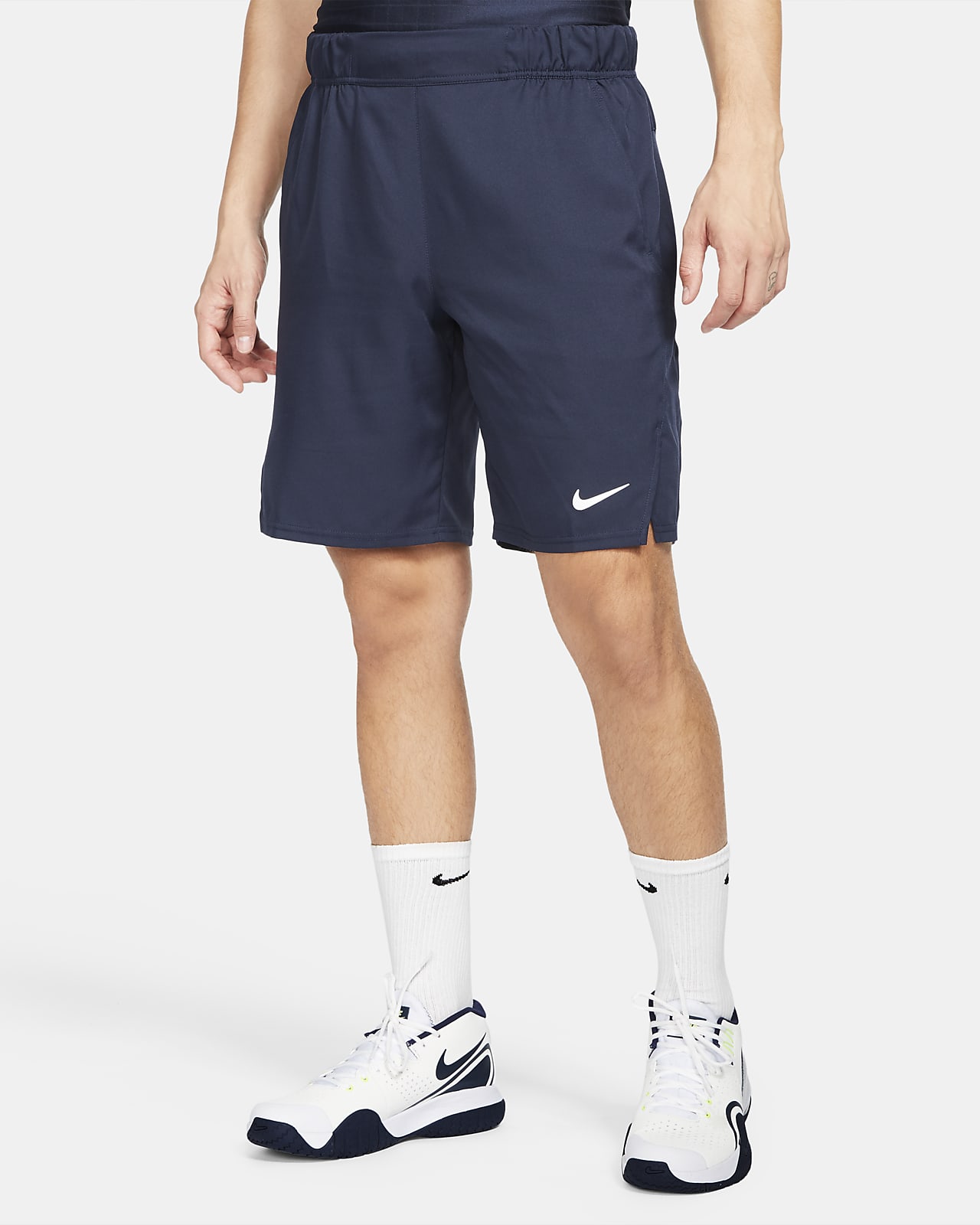 NikeCourt Dri-FIT Victory Tennisshorts van 23 cm voor heren. Nike BE