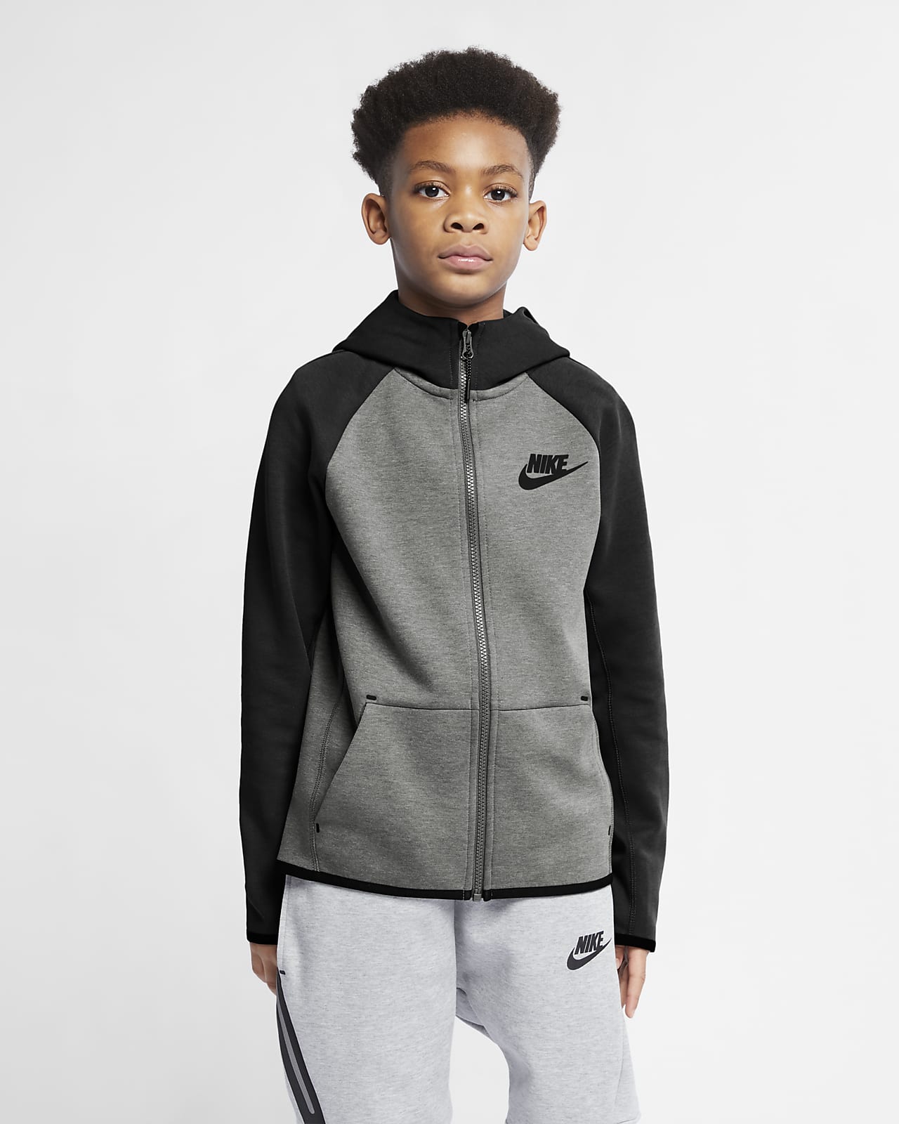 nike tech fleece jacke jungen weiß schwarz nike tech fleece jacke jungen weiß schwarz