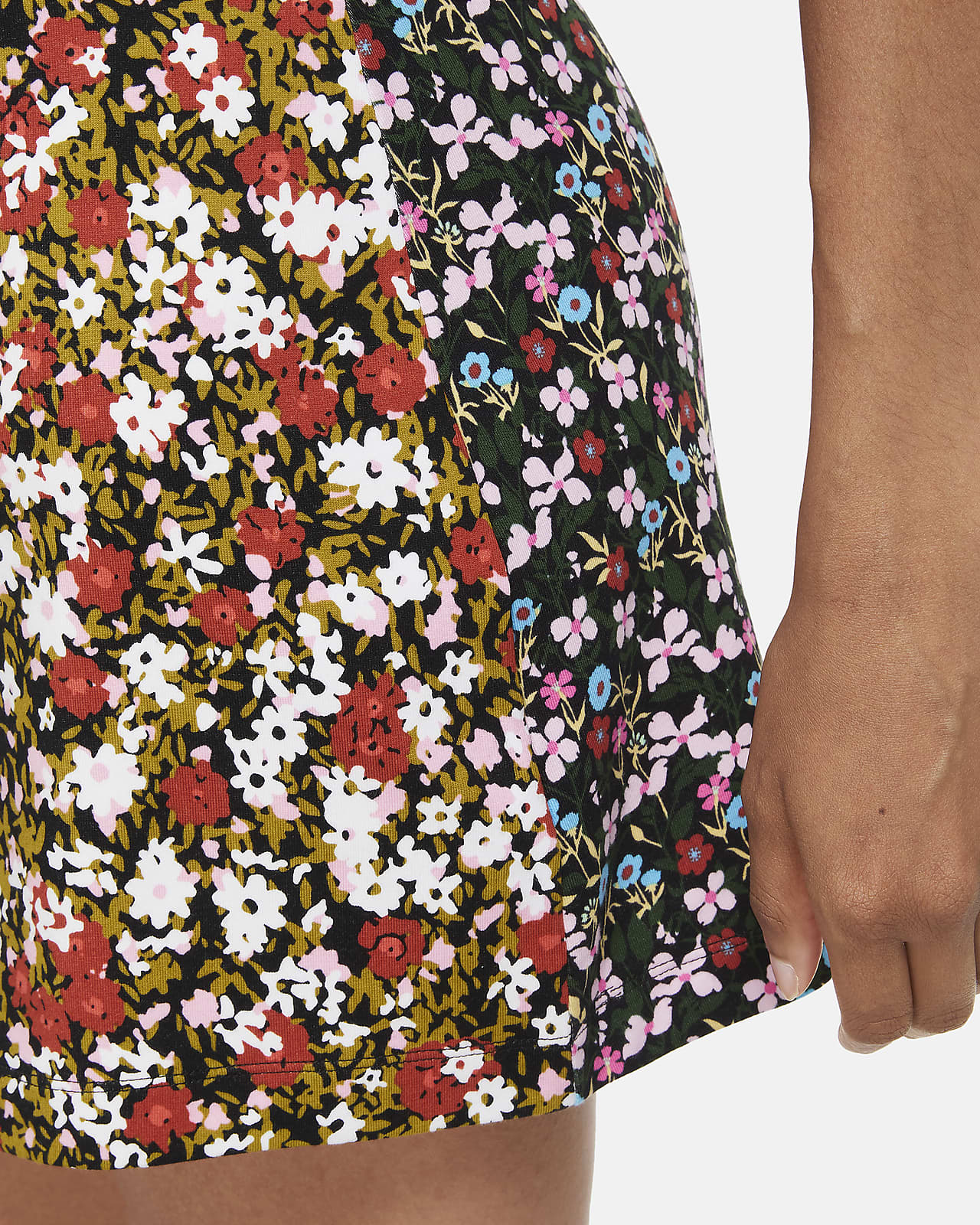 nike floral skirt