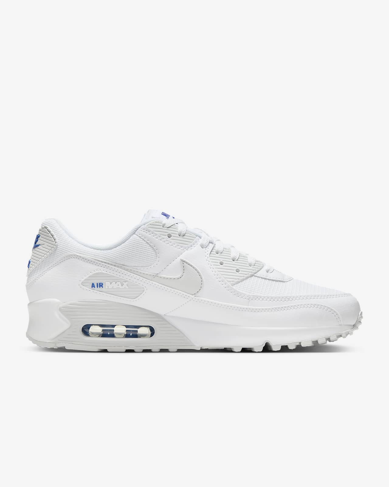 Nike air max 90 best sale mens blue and white