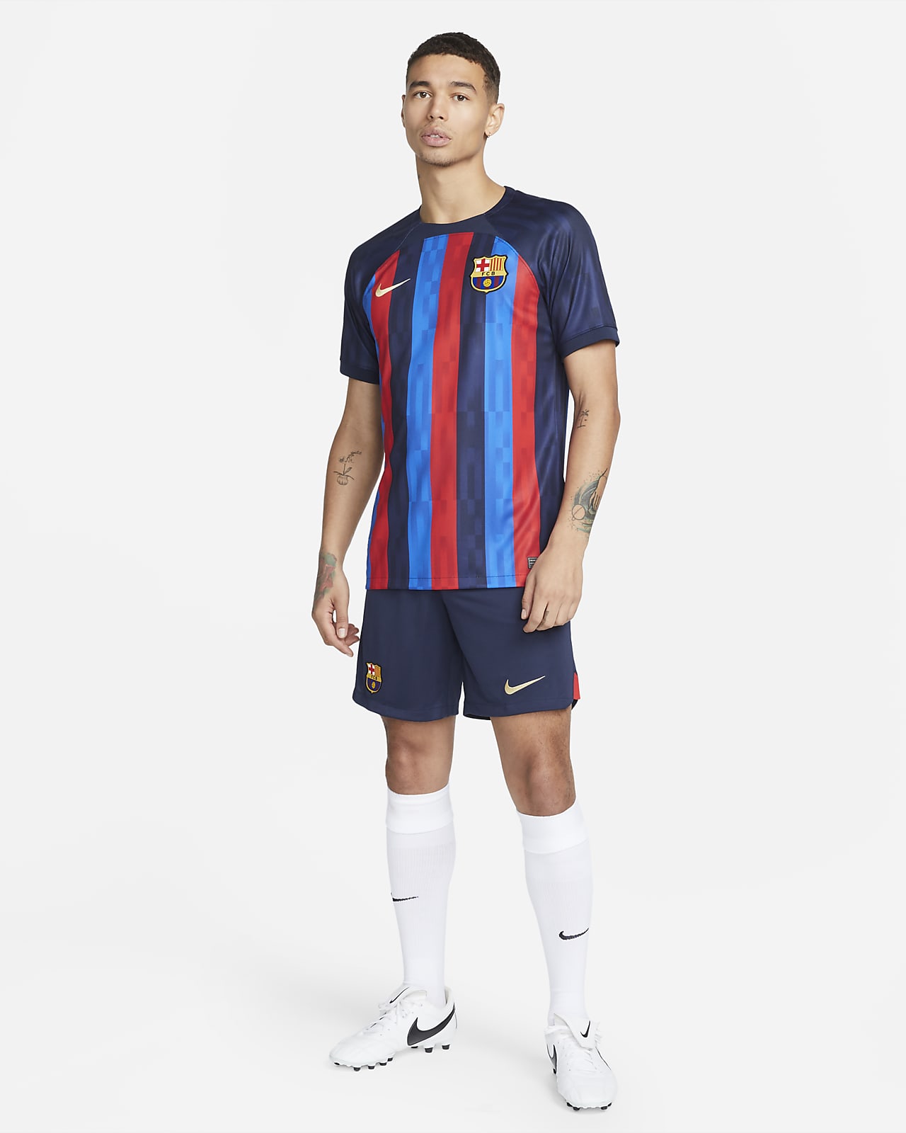 Shorts da calcio Nike Dri-FIT FC Barcelona 2022/23 Stadium da uomo – Home.  Nike CH