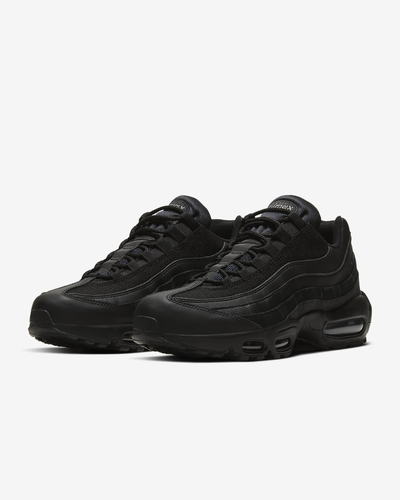 nike air max 95 heren zwart