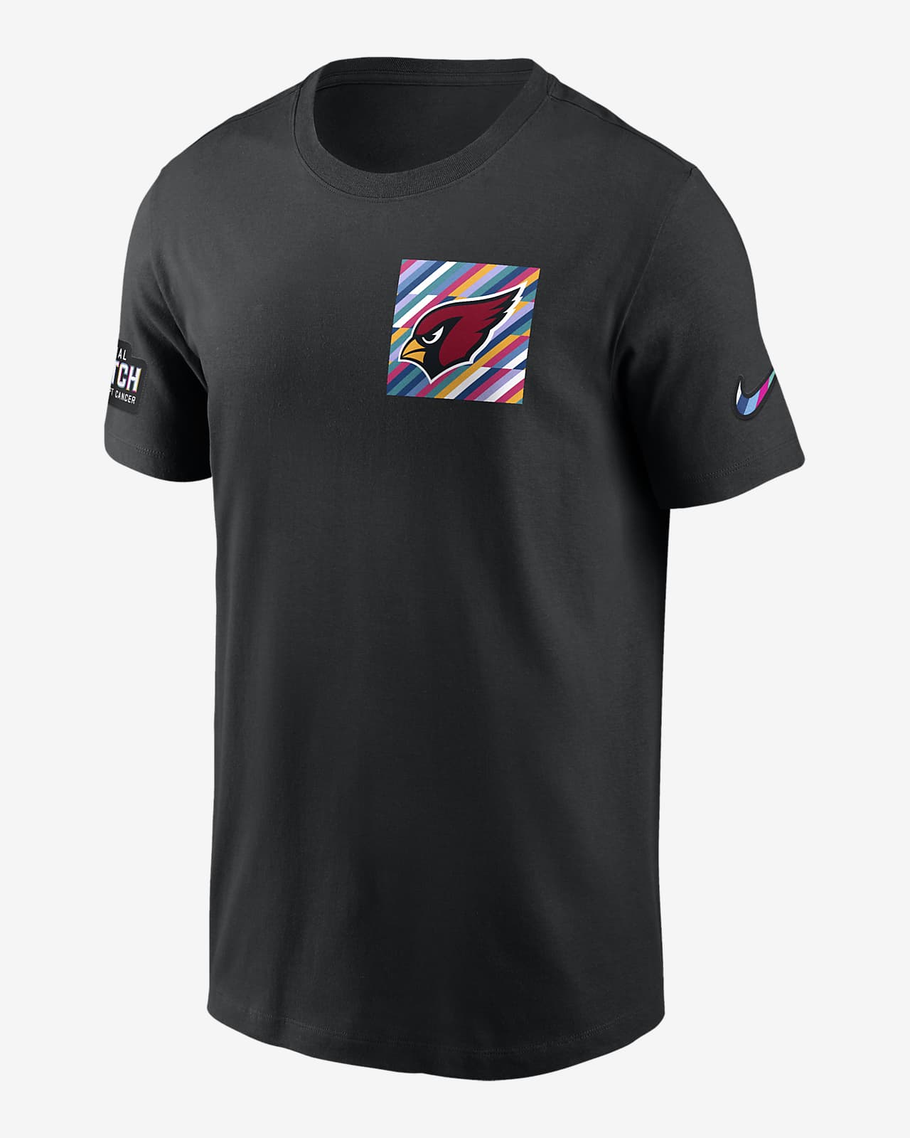 Arizona Cardinals Crucial Catch Sideline Men's Nike NFL T-Shirt.