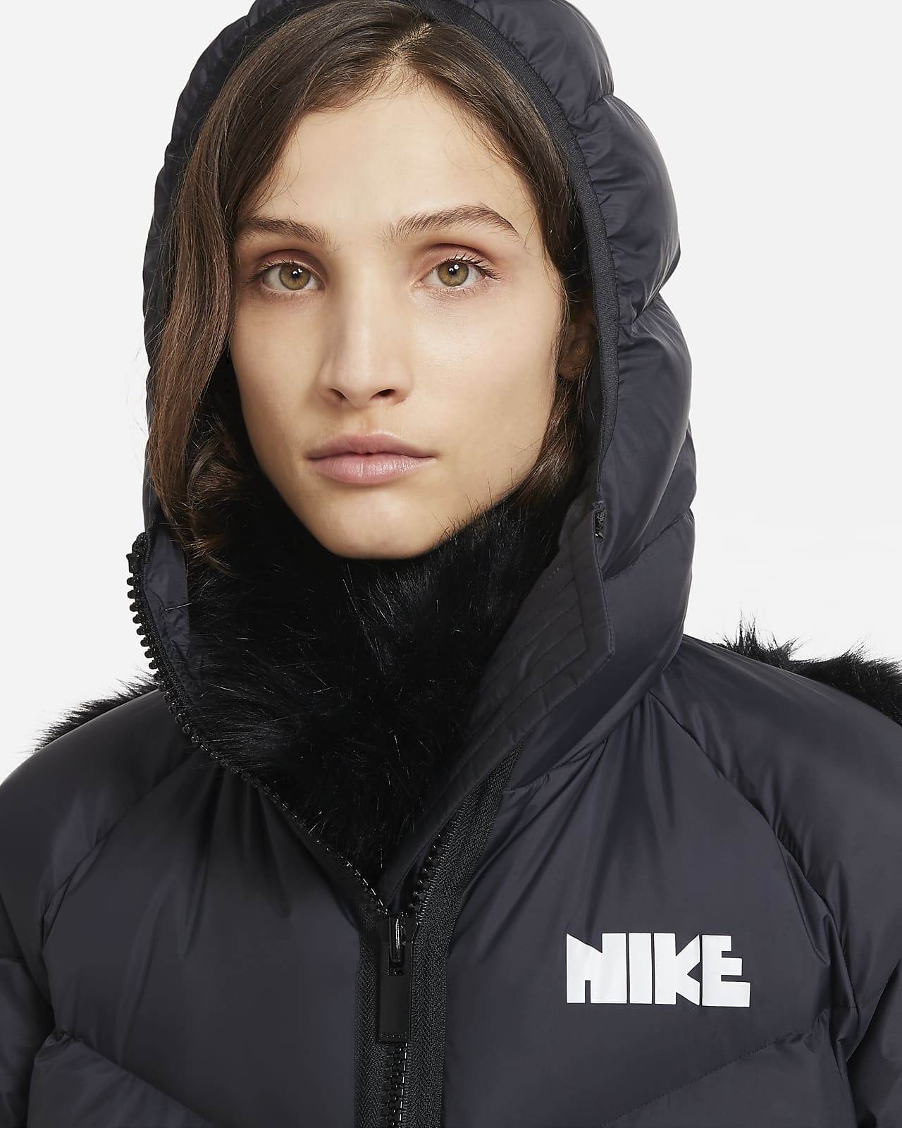 M 最安即納 Nike × sacai Women’s Parka Black