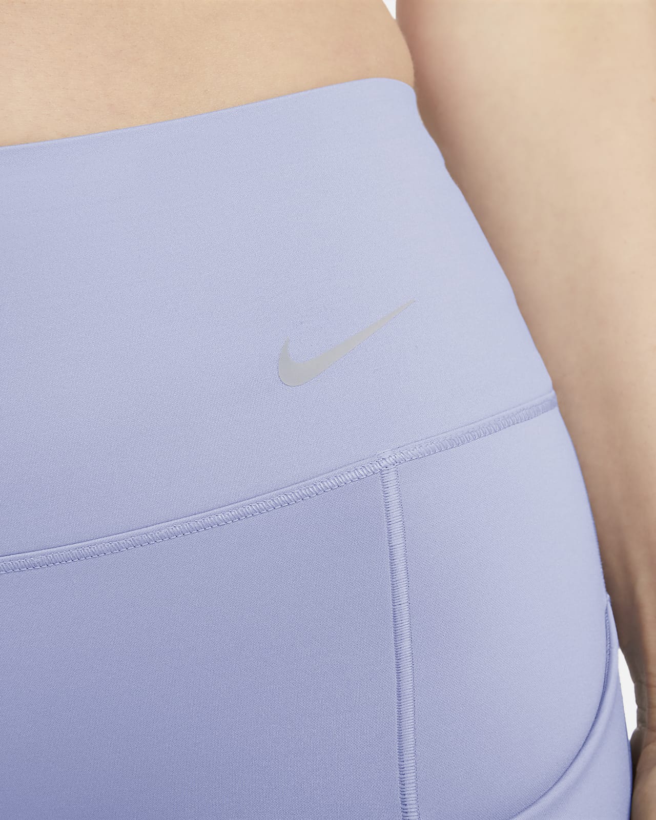 Legging 7/8 taille mi-haute à maintien supérieur avec poches Nike Go pour  femme