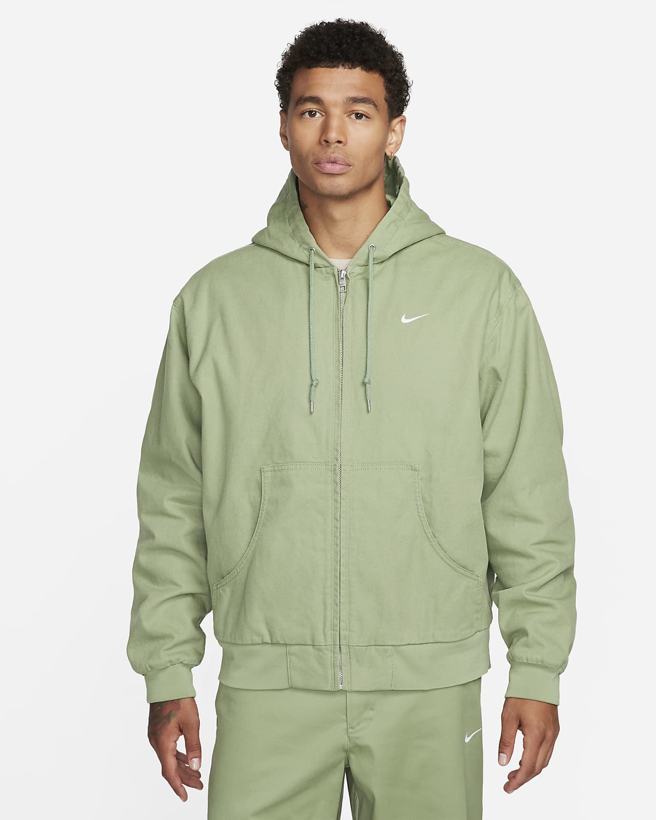 Green hot sale nike gilet