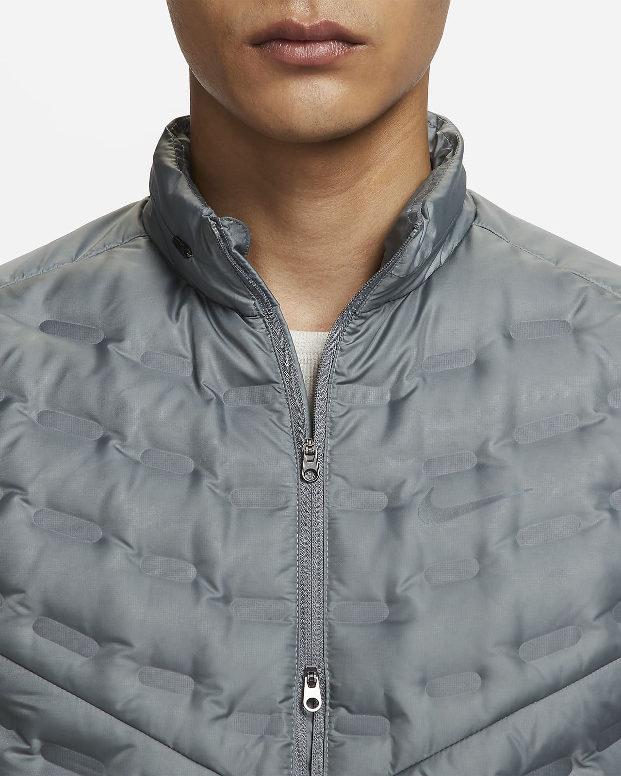 Nike Therma-FIT ADV AeroLoft Men's Repel Down Running Jacket.