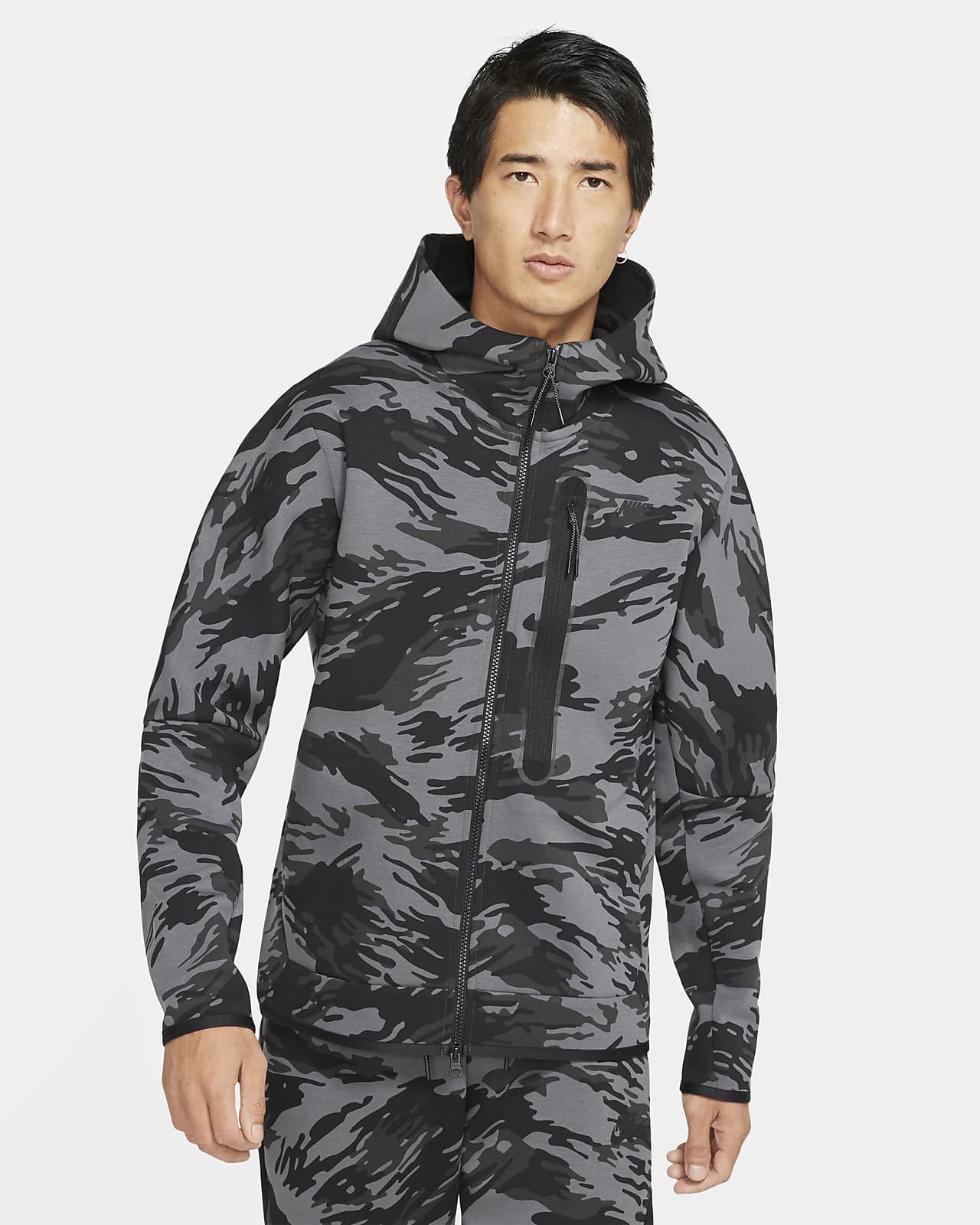nike tech fleece sherpa hoodie