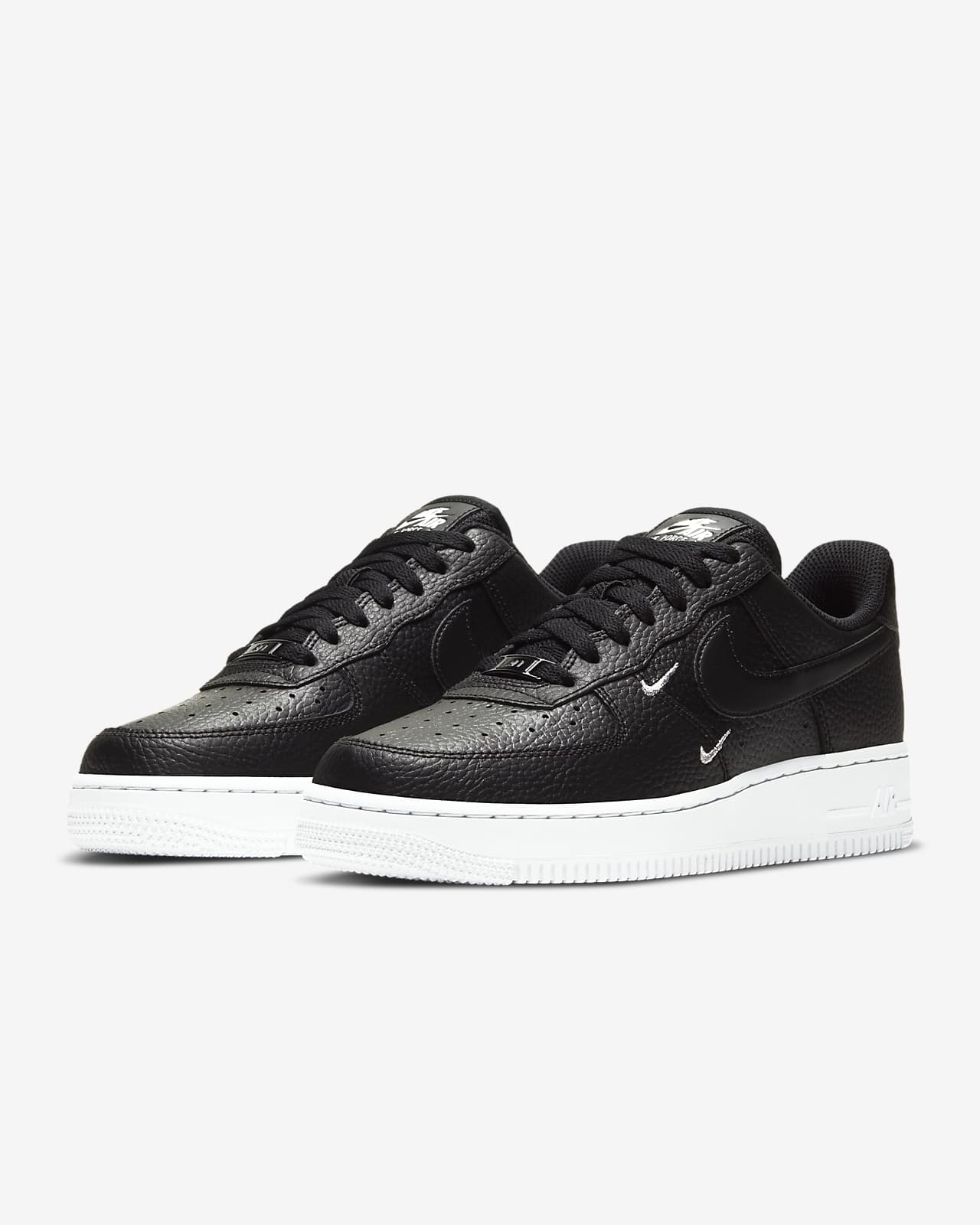 nike air force 1 essential low black