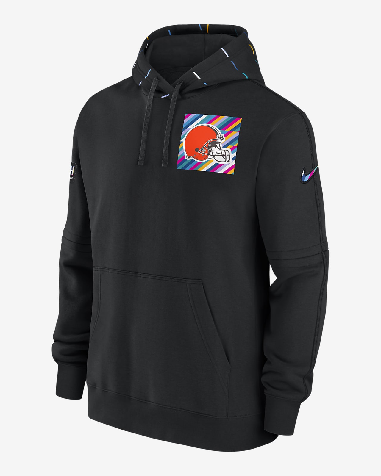 Nike Cleveland Browns Black Crucial Catch Sideline Performance Pullover  Hoodie - Bluefink