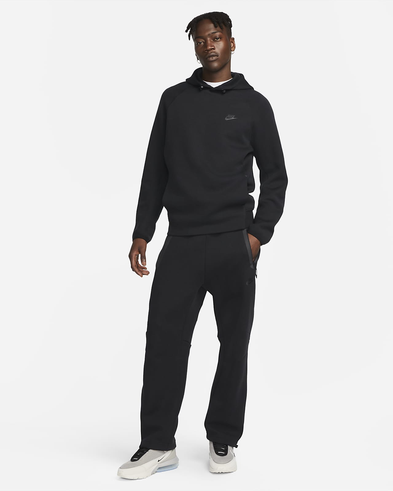 Nike Sportswear Swoosh Tech Fleece Men's Pullover Hoodie (Large