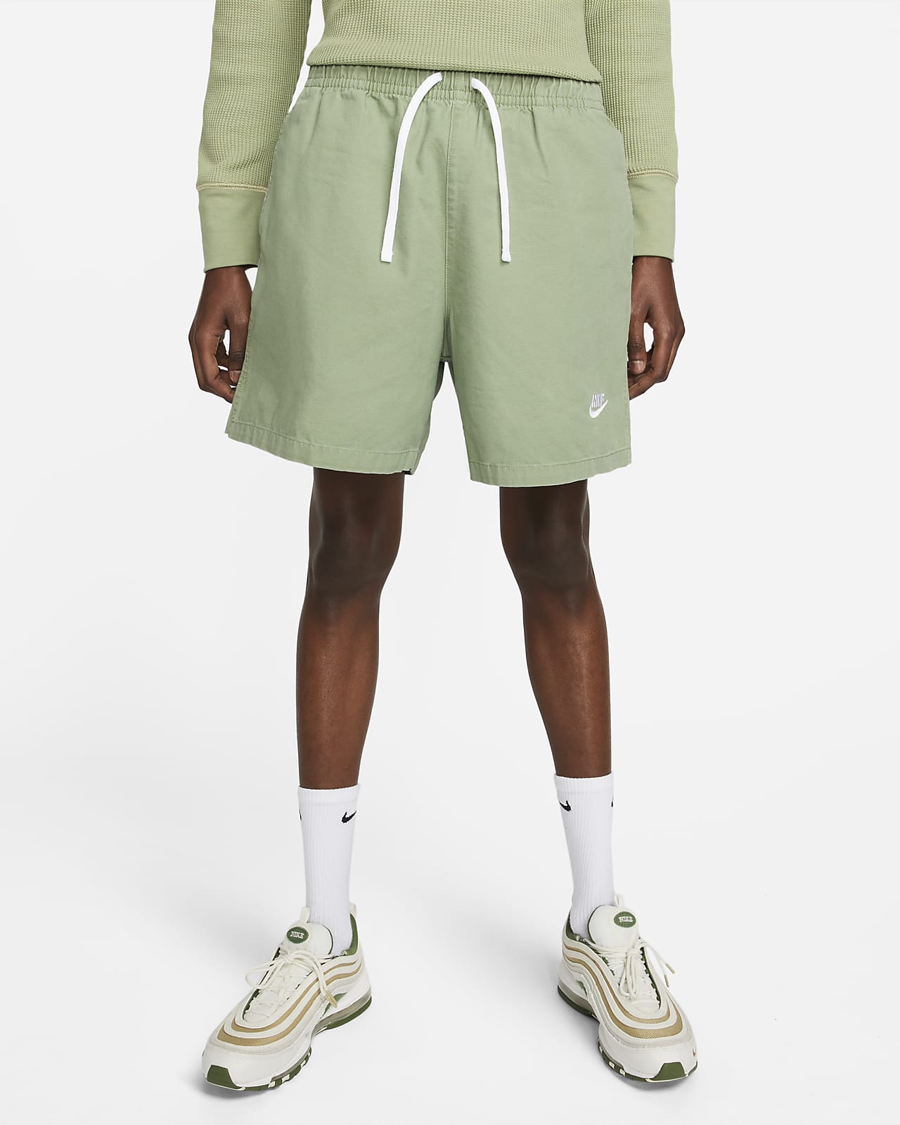 Nike Club Men's Woven Washed Flow Shorts