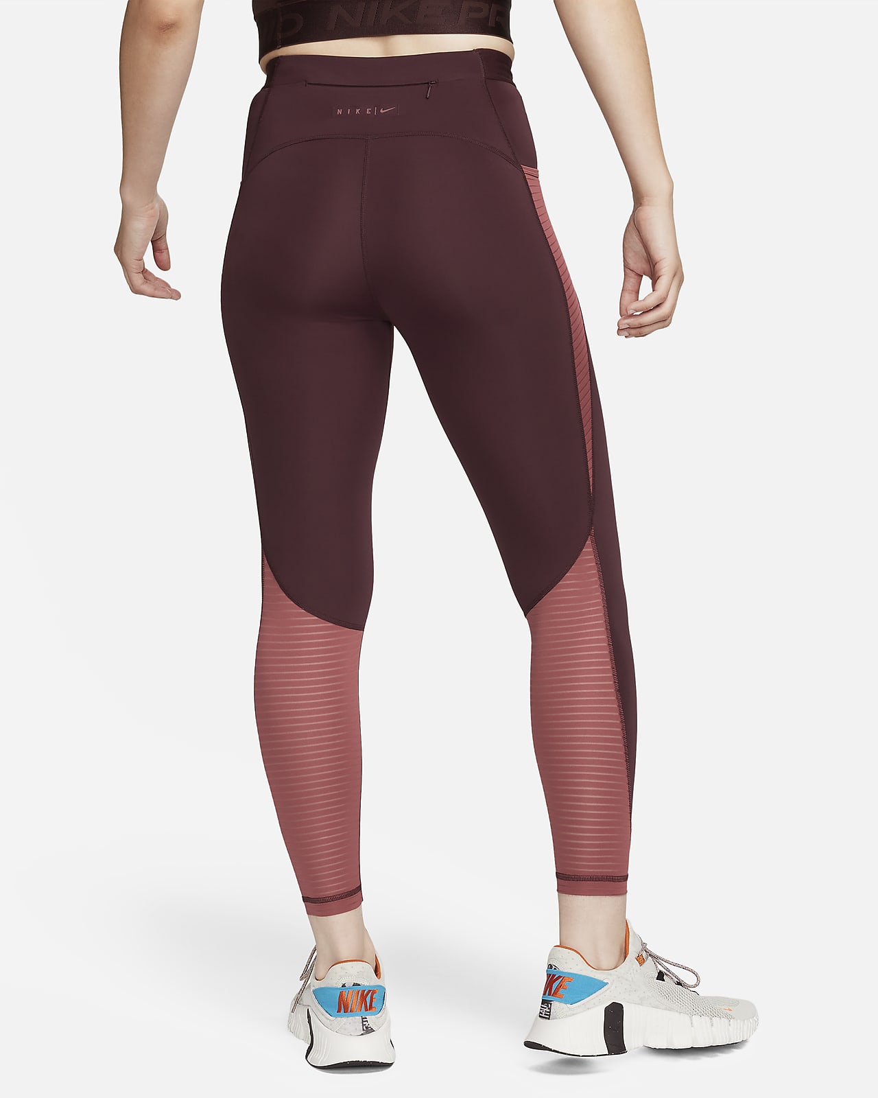 Shop Fast Women's Mid-Rise 7/8 Running Leggings with Pockets | Nike KSA
