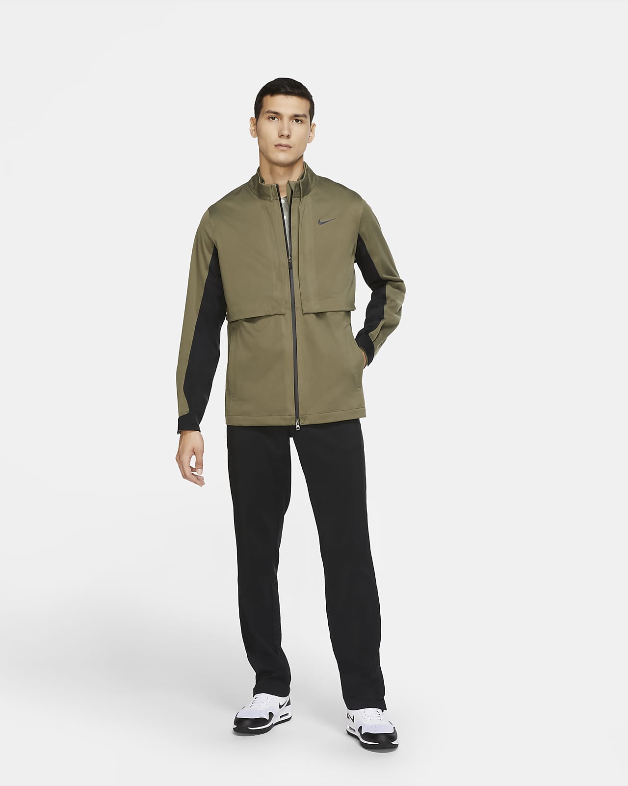 tommy hilfiger khaki jacket mens