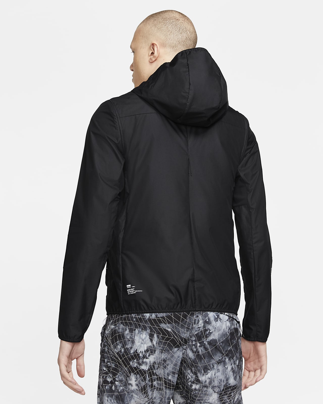 gray nike coat