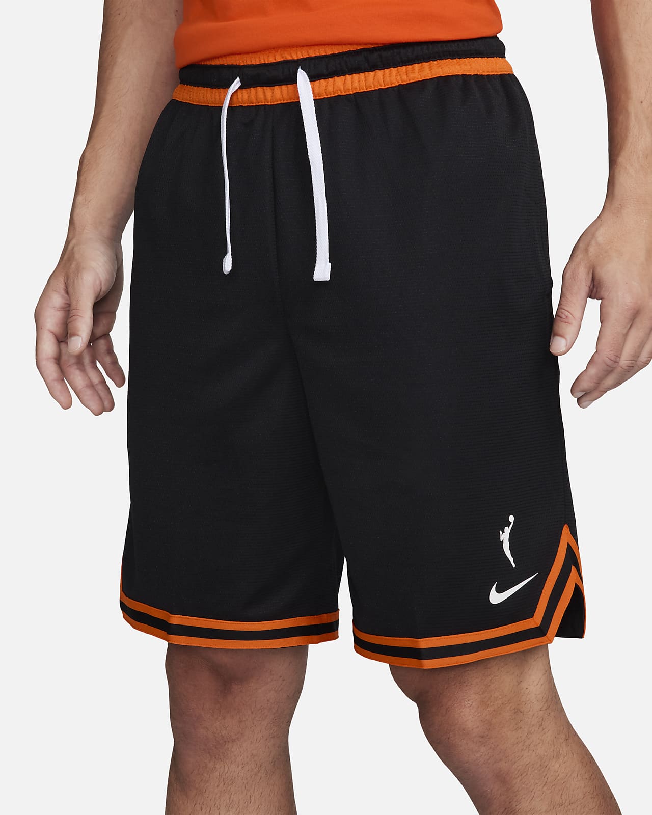 Black and orange nike 2024 shorts