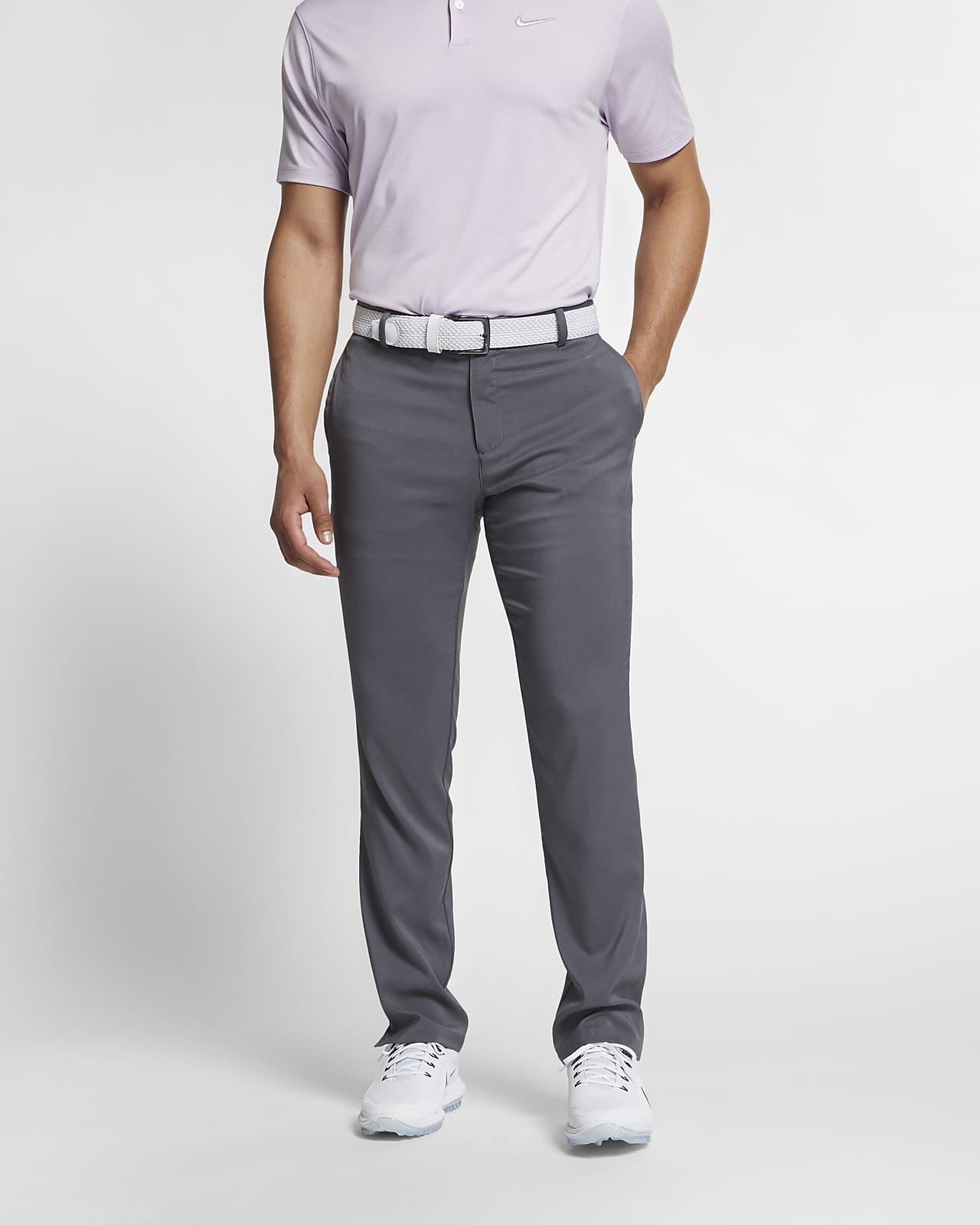 nike golf trousers grey