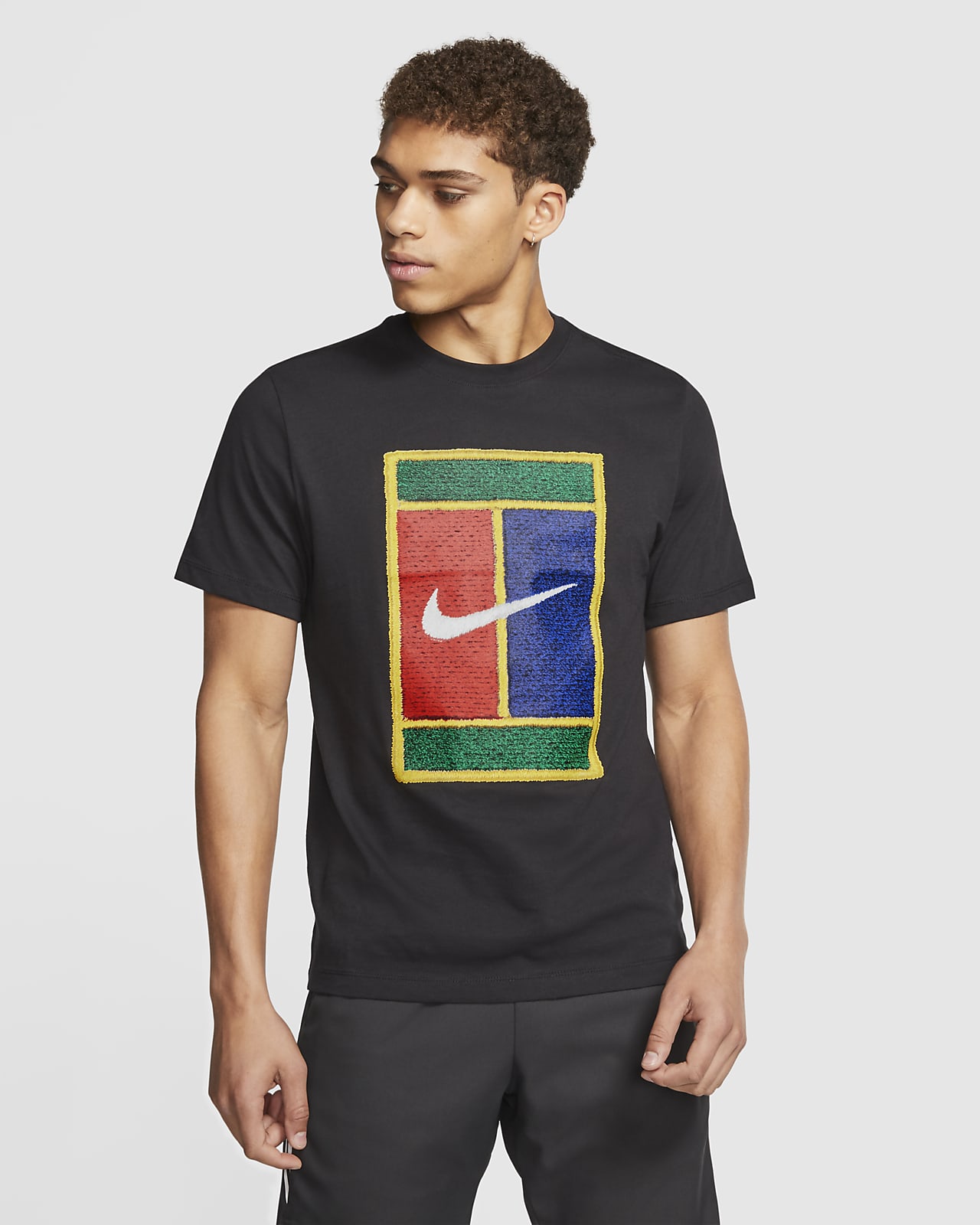NikeCourt Men's Tennis T-Shirt. Nike.com