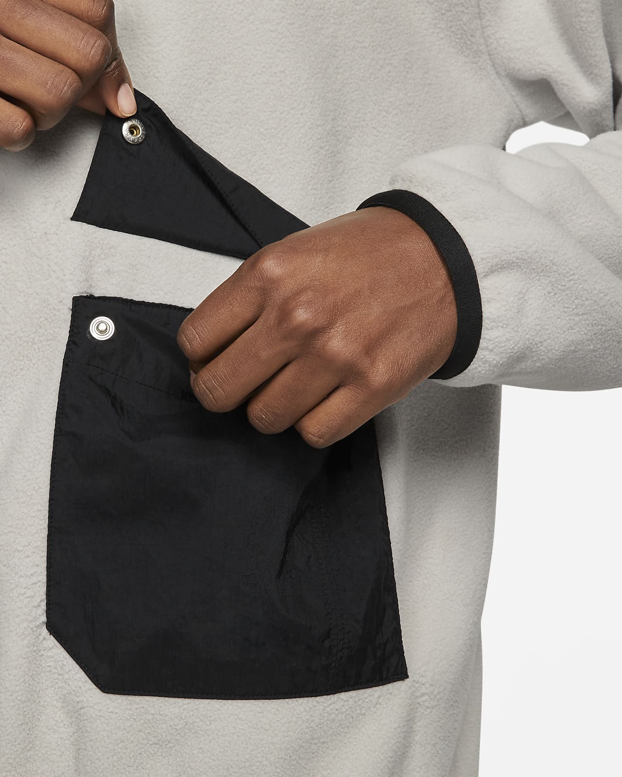 Zip Fleece Hoodie. Nike LU