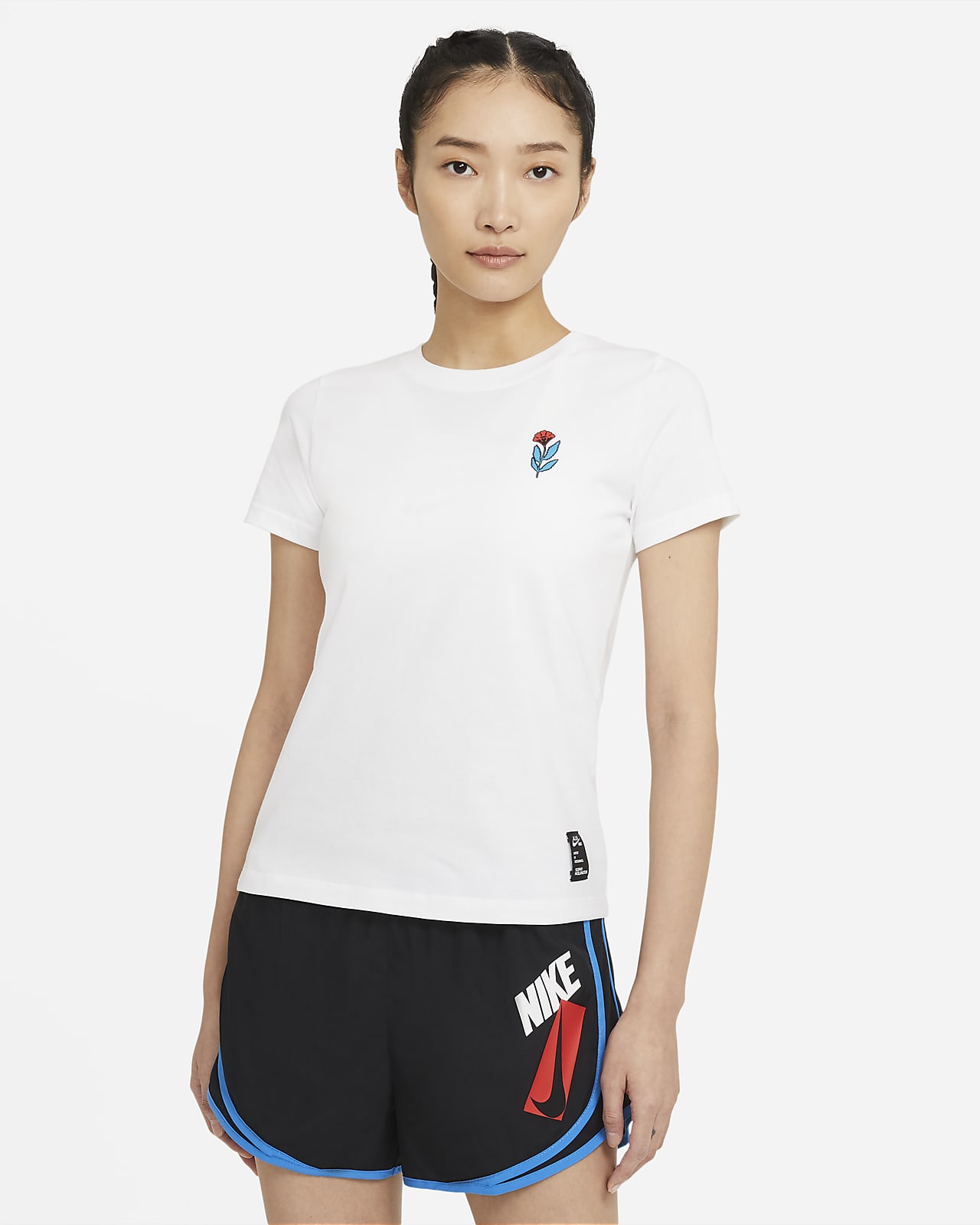 nike white t shirt women's