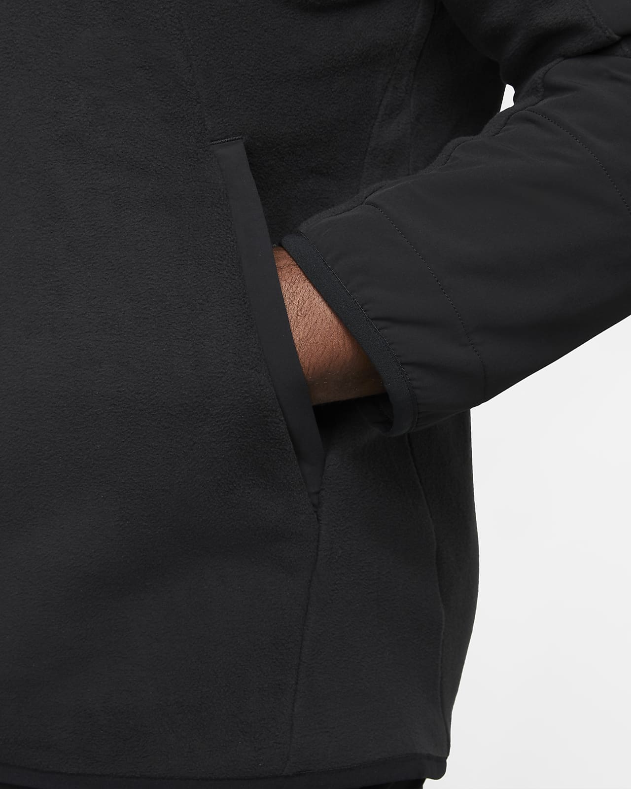 Nike ThermaFIT Men's Winterized FullZip Training Hoodie. Nike IE