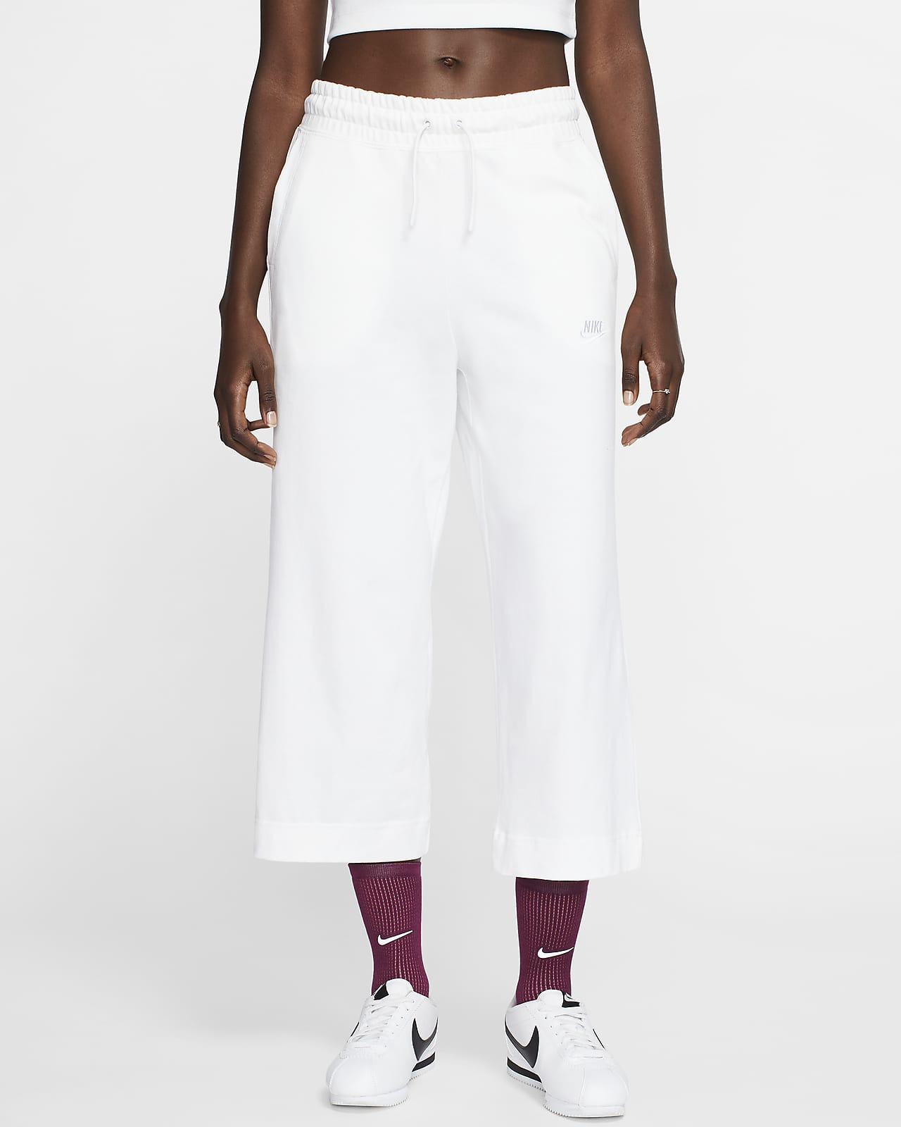 nike cotton capris